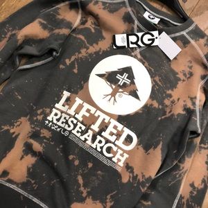 Lrg tie die crew sweater Nwt*^*^